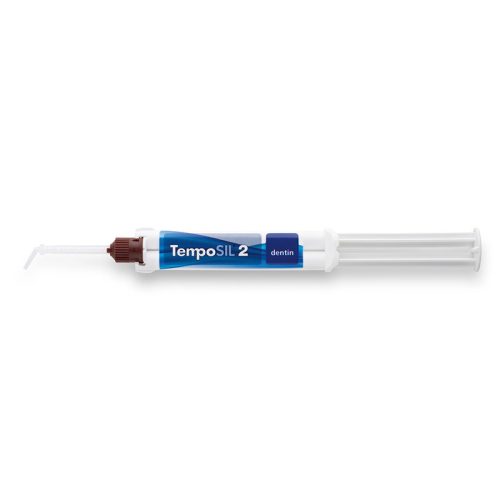TempoSil 2 - Xi măng gắn tạm - Ống 5 ml- Dentin (vàng ngà)