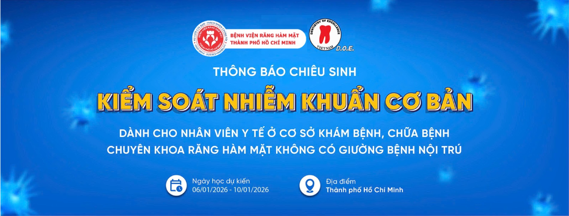 kiểm soát nhiễm khuẩn ở cơ sở khám chữa bệnh răng hàm mặt 2 kiem soat nhiem khuan o co so kham chua benh rang ham mat 2026