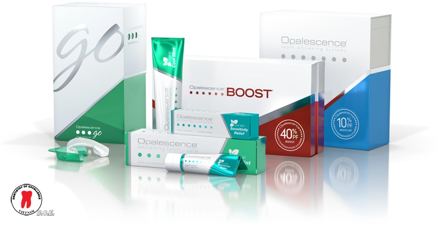 tẩy trắng răng trong nha khoa có gây hại không? 3 dòng sản phẩm tẩy trắng răng chuyên nghiệp opalescence