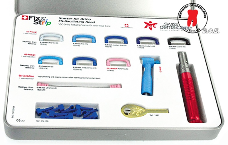 dụng cụ mài kẽ bằng máy swiss dental care
