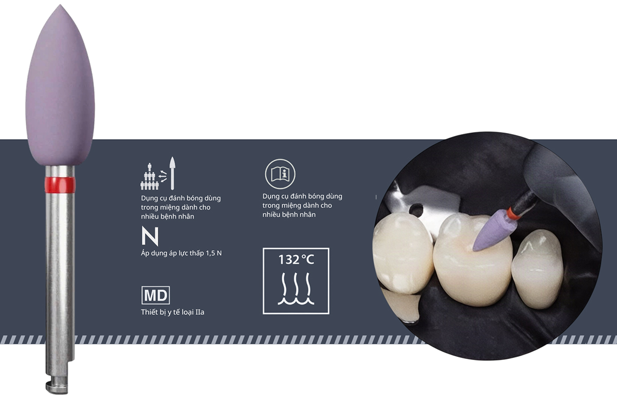 kenda nobilis - đầu đánh bóng kim cương 1 bước 5 kenda nobilis dau danh bong kim cuong 1 buoc